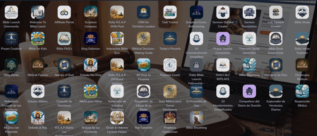 Bible Launch Dashboard
