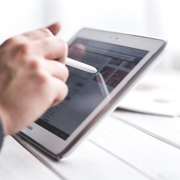 using ipad for branding software